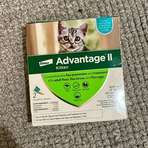 Advantage II Kitten Flea Medication UNOPENED